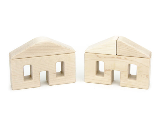 5 pc. Little Town Blocks Neighborhood Set