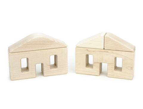 5 pc. Little Town Blocks Neighborhood Set