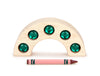 CUSTOM 4x2 Half Circle Arch Choose-your-own Gem Block