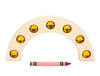 CUSTOM 6x3 Half Circle Arch Choose-your-own Gem Block