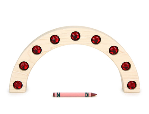 CUSTOM 8x4 Half Circle Arch Choose-your-own Gem Block