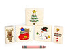 LIMITED! North Pole Friends 5 pc. Gem Block Set