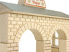 LIMITED! North Pole Depot Train Station Maple Building Block Set