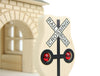 LIMITED! North Pole Depot Train Station Maple Building Block Set