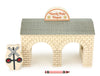 LIMITED! North Pole Depot Train Station Maple Building Block Set
