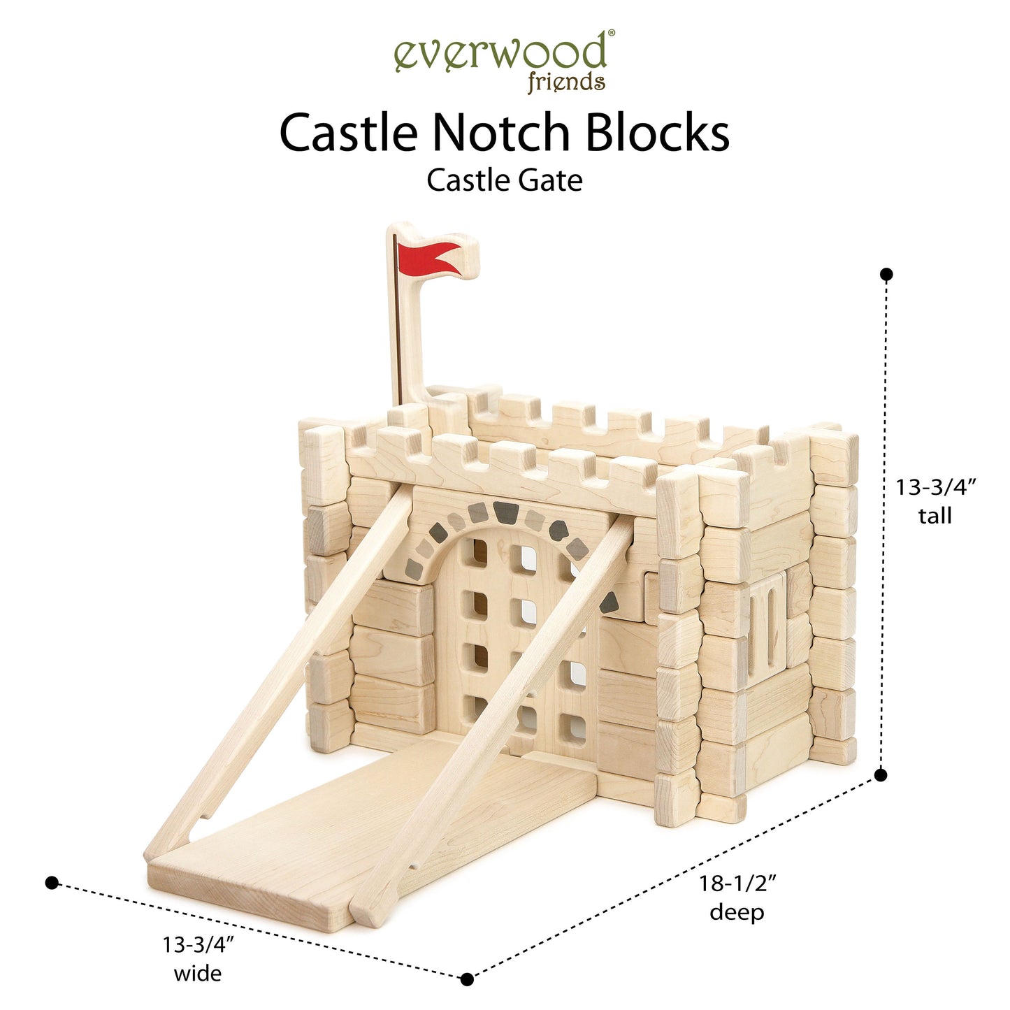 Castle Gate Notch Block Set