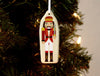 Nutcracker Solid Maple Ornament