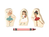 LIMITED! Nutcracker Suite Ballerina 3 pc. Shape Block Set