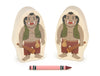 Friendly Ogre - Thick 5" Double-sided 1:24 Scale Maple Figure