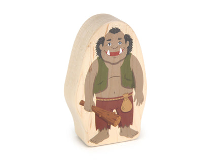 Friendly Ogre - Thick 5" Double-sided 1:24 Scale Maple Figure