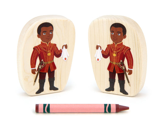 Othello - 3.25" Double-sided 1:24 Scale Maple Figure