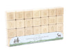 28 pc. Outline Lowercase Engraved Alphabet Blocks