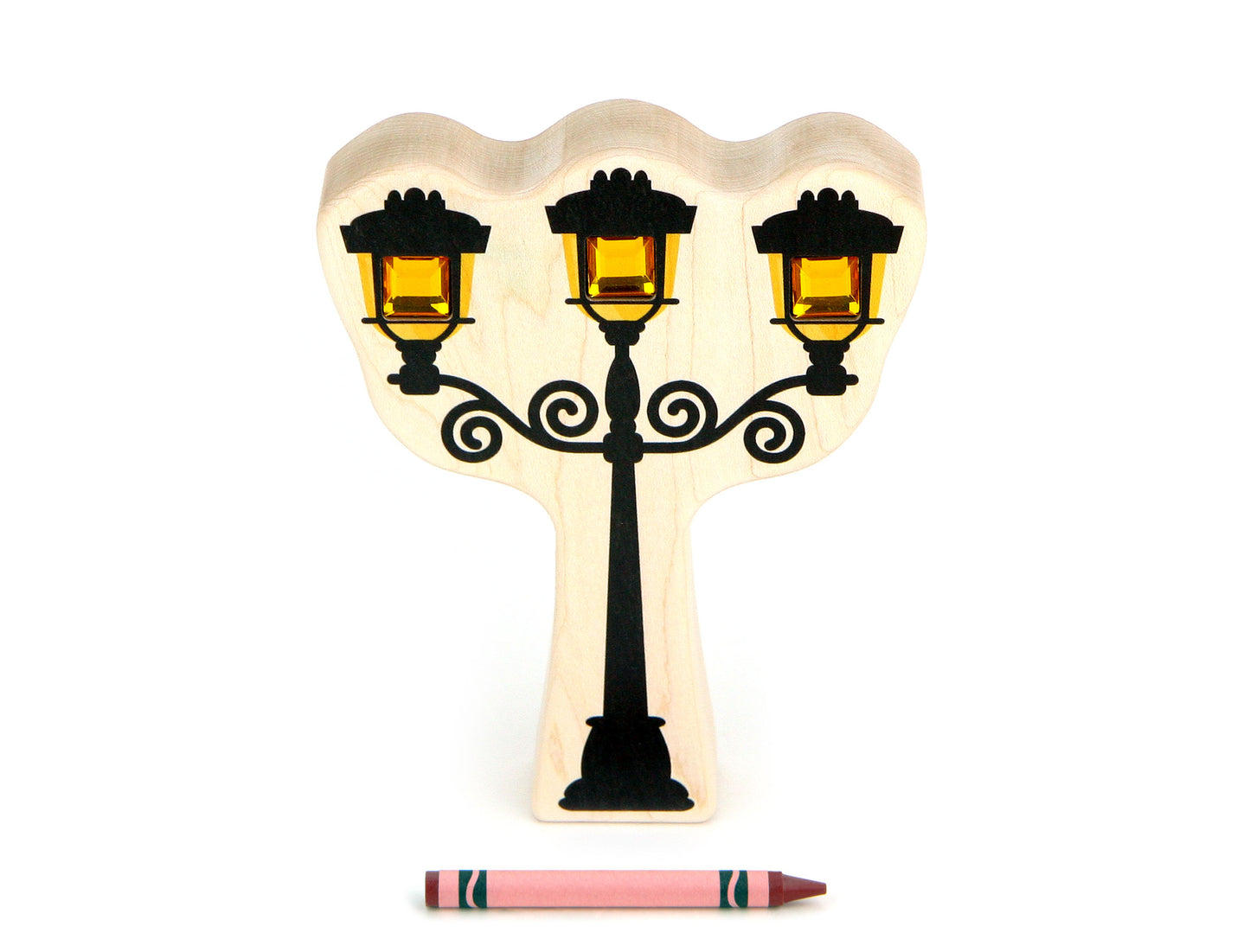 LIMITED! Paris Street Lamp Gem Block