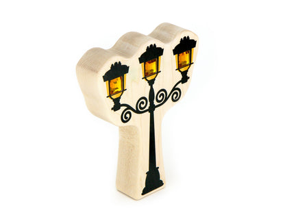 LIMITED! Paris Street Lamp Gem Block