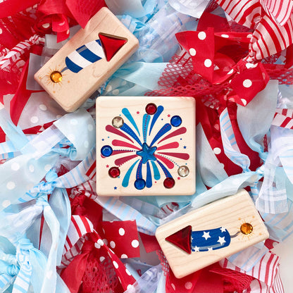 LIMITED! Patriotic Gem Block Collection