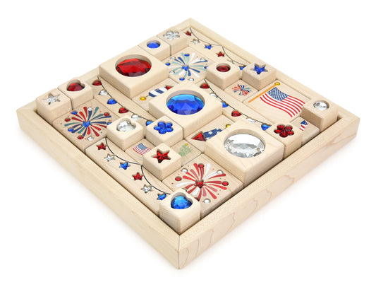 LIMITED! Patriotic Gem Block Collection