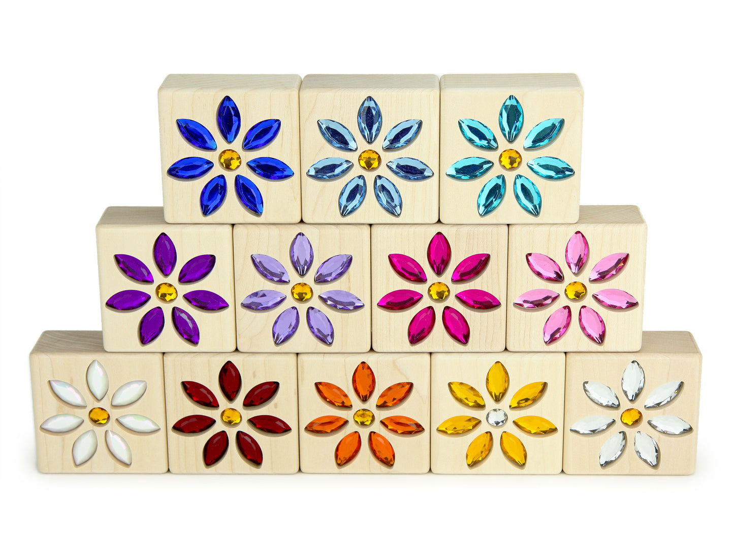 LIMITED! Choose-your-own Summer Flower Gem Blocks