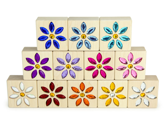 LIMITED! Choose-your-own Summer Flower Gem Blocks