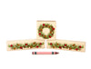 LIMITED! Pine Wreath and Garland 3 pc. Gem Block Set