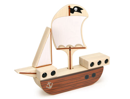 LIMITED! Pirate Ship Building Block Set