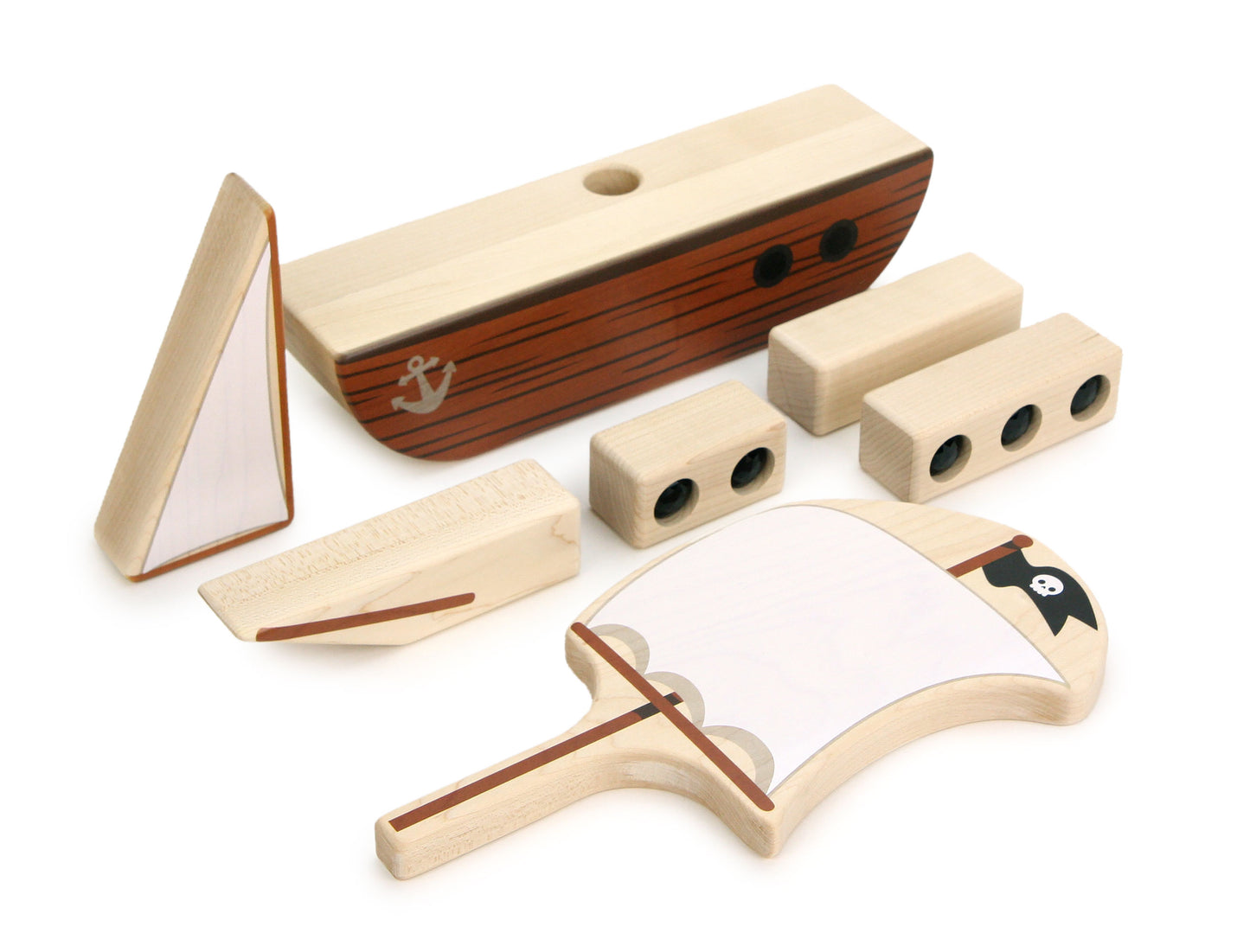 LIMITED! Pirate Ship Building Block Set