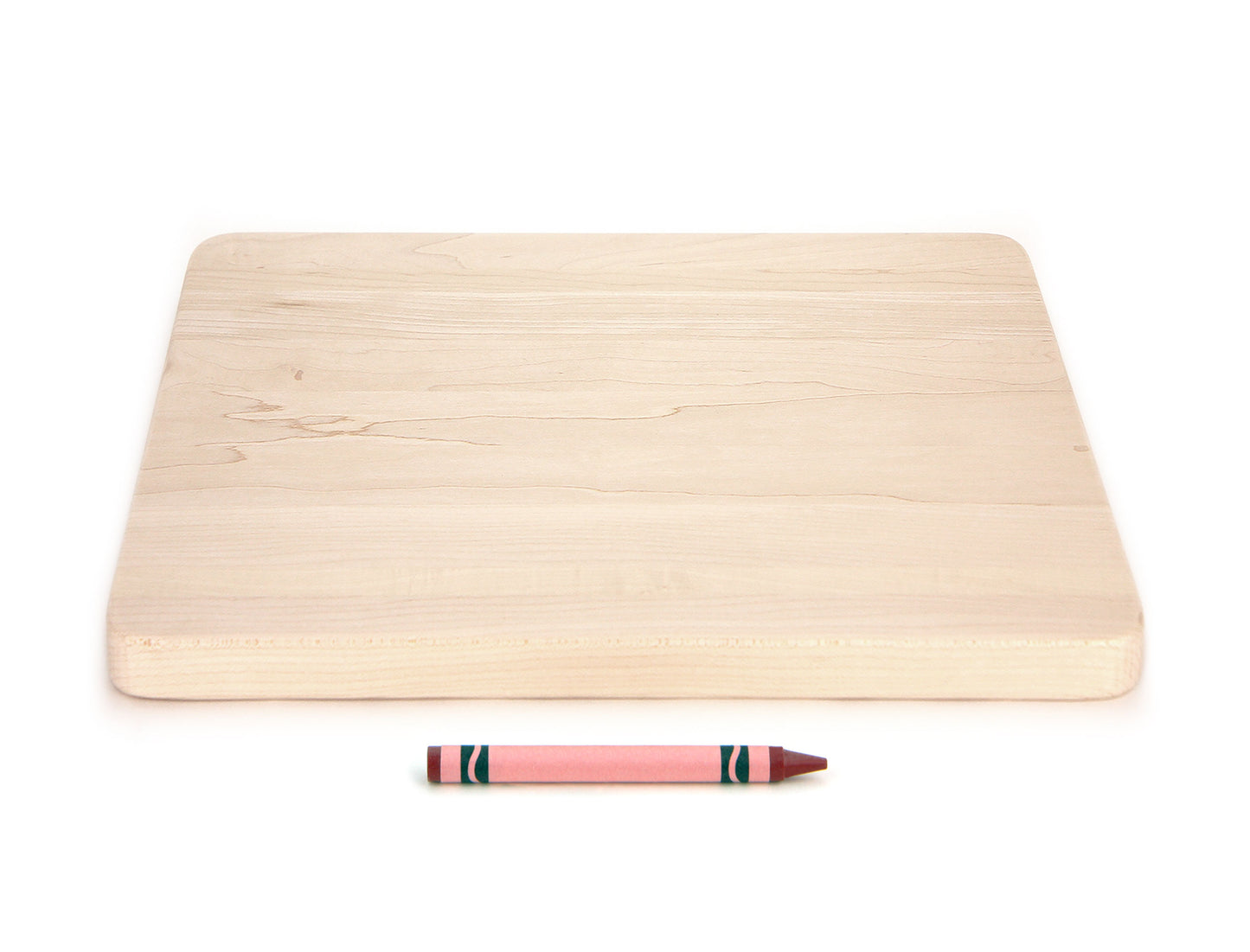 8x8 Flat (1/2 thickness) Solid Maple Building Platform