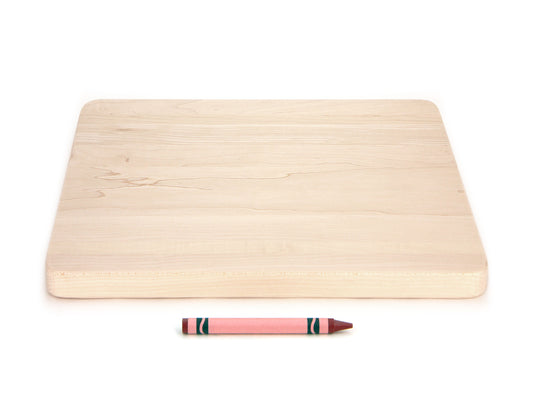 8x8 Flat (1/2 thickness) Solid Maple Building Platform