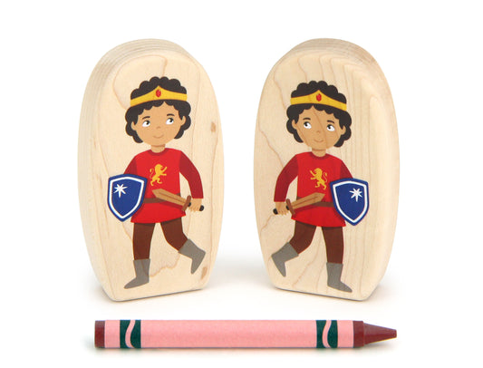 Prince - 3.25" Double-sided 1:24 Scale Maple Figure