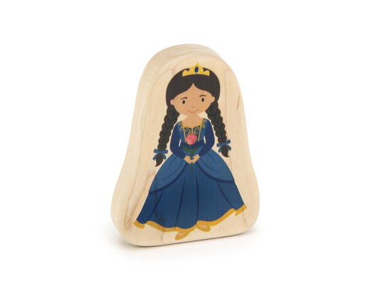 Princess - 3.25" Double-sided 1:24 Scale Maple Figure