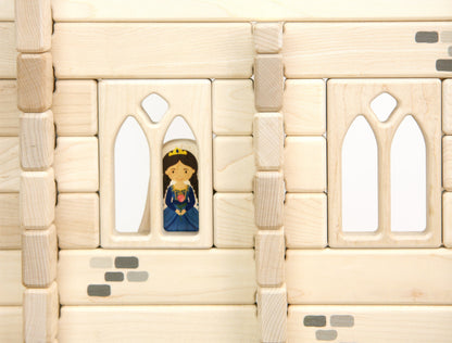 Princess - 3.25" Double-sided 1:24 Scale Maple Figure
