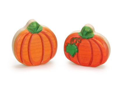 LIMITED! Carved Pumpkins 2 pc. Shape Block Set