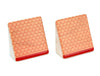 LIMITED! 2x2 Red Scallop Roof 2 pc. Slant Building Blocks