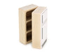 Refrigerator - White - 1:12 Scale Furniture Solid Maple Blocks