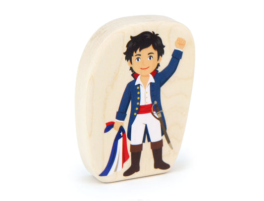 Revolutionary - 3.25" Double-sided 1:24 Scale Maple Figure
