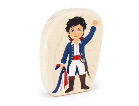 Revolutionary - 3.25" Double-sided 1:24 Scale Maple Figure