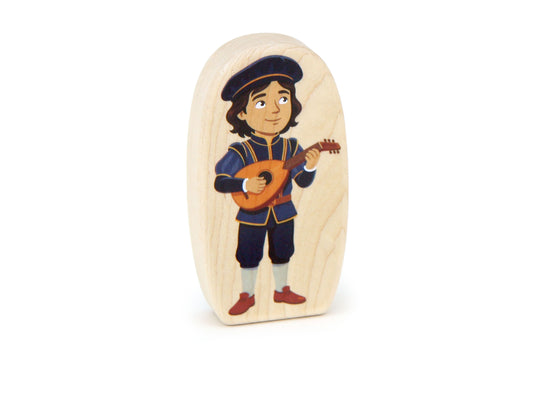 Romeo - 3.25" Double-sided 1:24 Scale Maple Figure