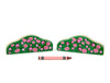 LIMITED! Pink Rose Bush 2 pc. Gem Block Set