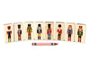 LIMITED! Royal Nutcrackers 8 pc. Building Block Set