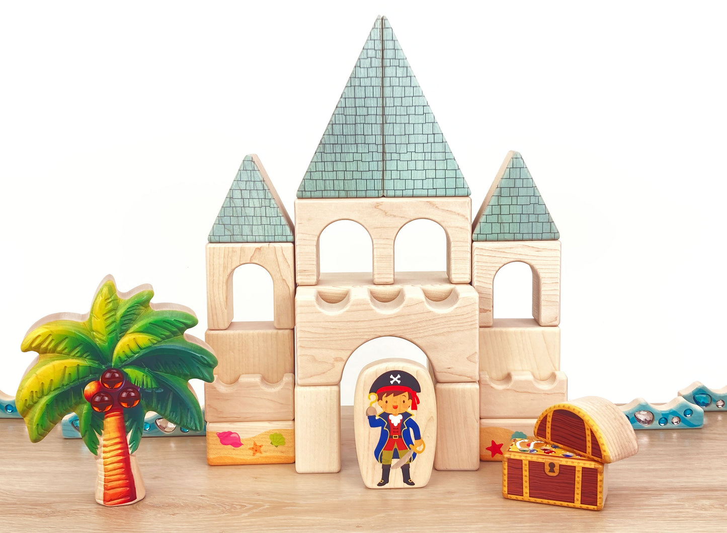 Treasure Chest Gem Block Set