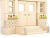 LIMITED! Country Schoolhouse Maple Building Block Set