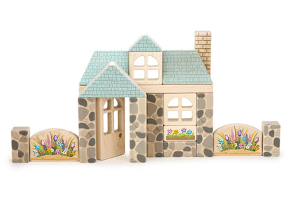 LIMITED! Beach Flowers 2 pc. Gem Block Set