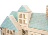 LIMITED! Seaside Stone Cottage 18 pc. Maple Building Block Set