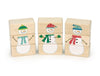 LIMITED! Snowman Stackers 9 pc. Winter Puzzle Blocks Set