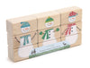LIMITED! Snowman Stackers 9 pc. Winter Puzzle Blocks Set