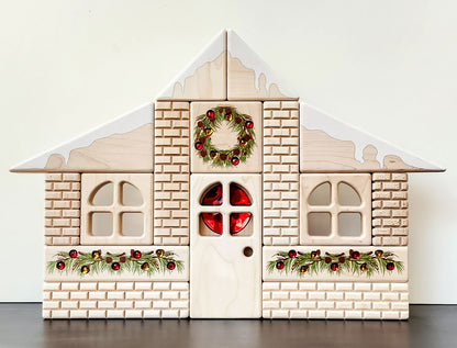 2 pc. 2x1 Double-Sided Bricks Building Blocks