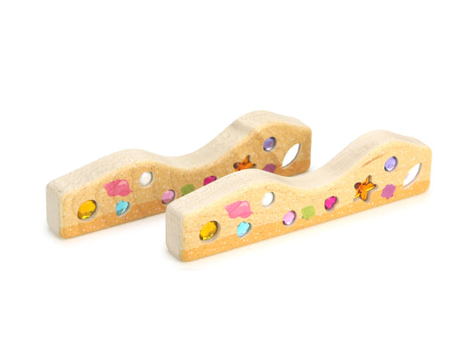 LIMITED! Sparkling Beach 2 pc. Gem Block Set