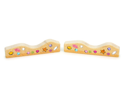 LIMITED! Sparkling Beach 2 pc. Gem Block Set