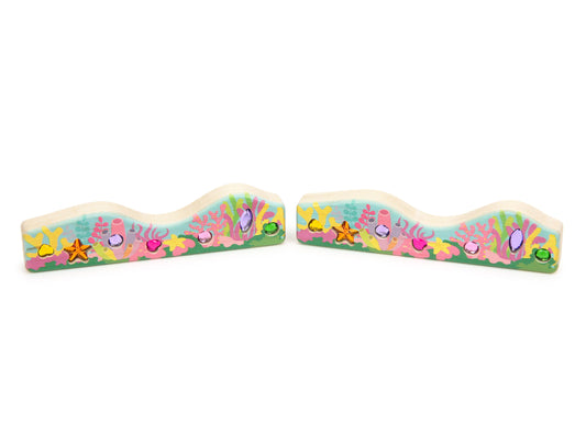 LIMITED! Sparkling Coral Reef 2 pc. Gem Block Set