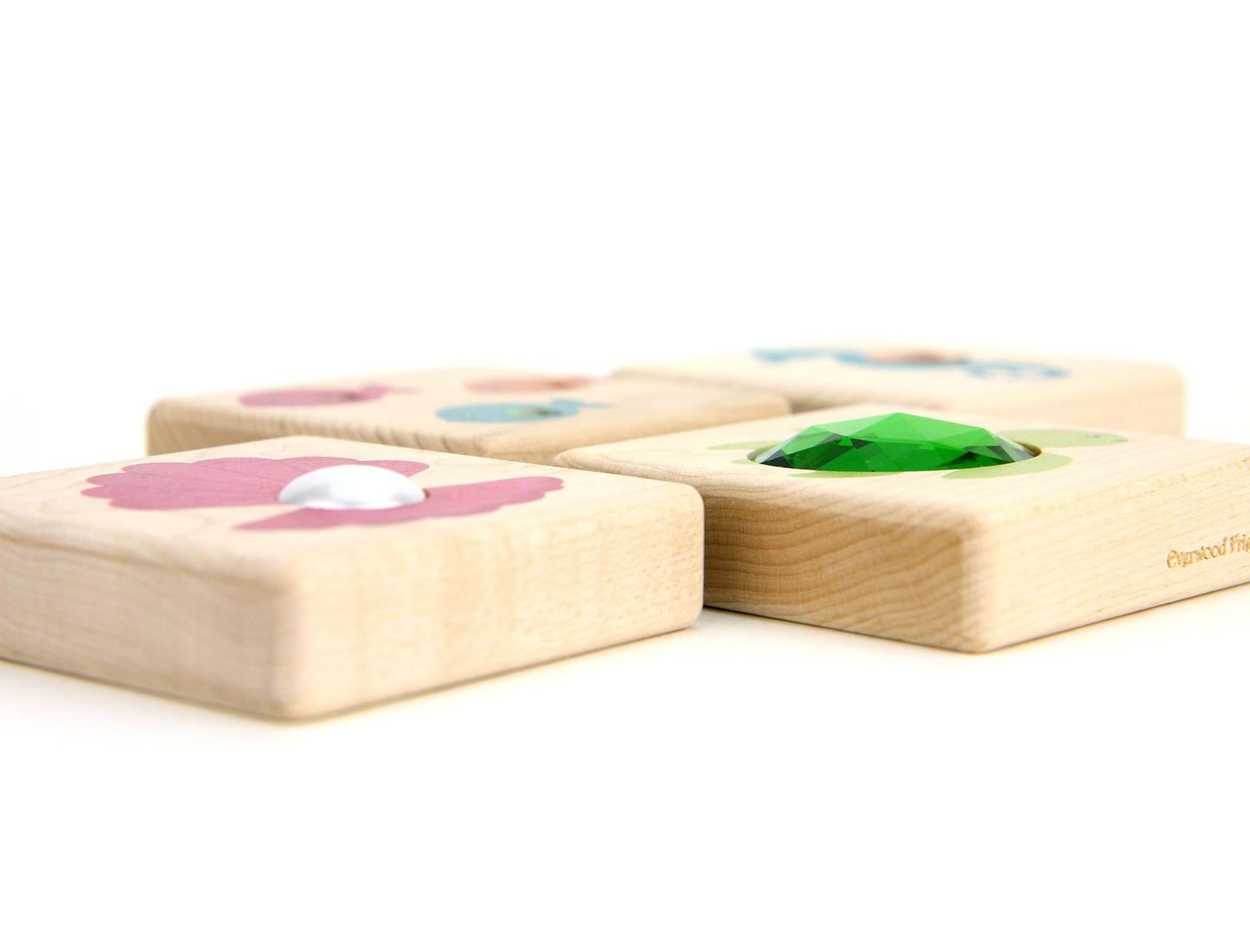 LIMITED! Sparkling Sea Friends 4 pc. Gem Block Set