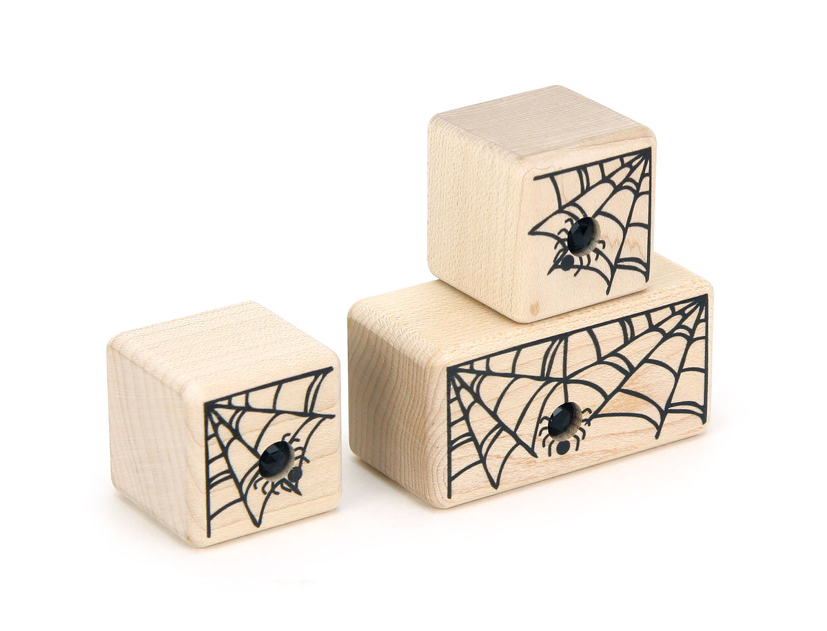 LIMITED! Spider Webs 3 pc. Gem Block Set